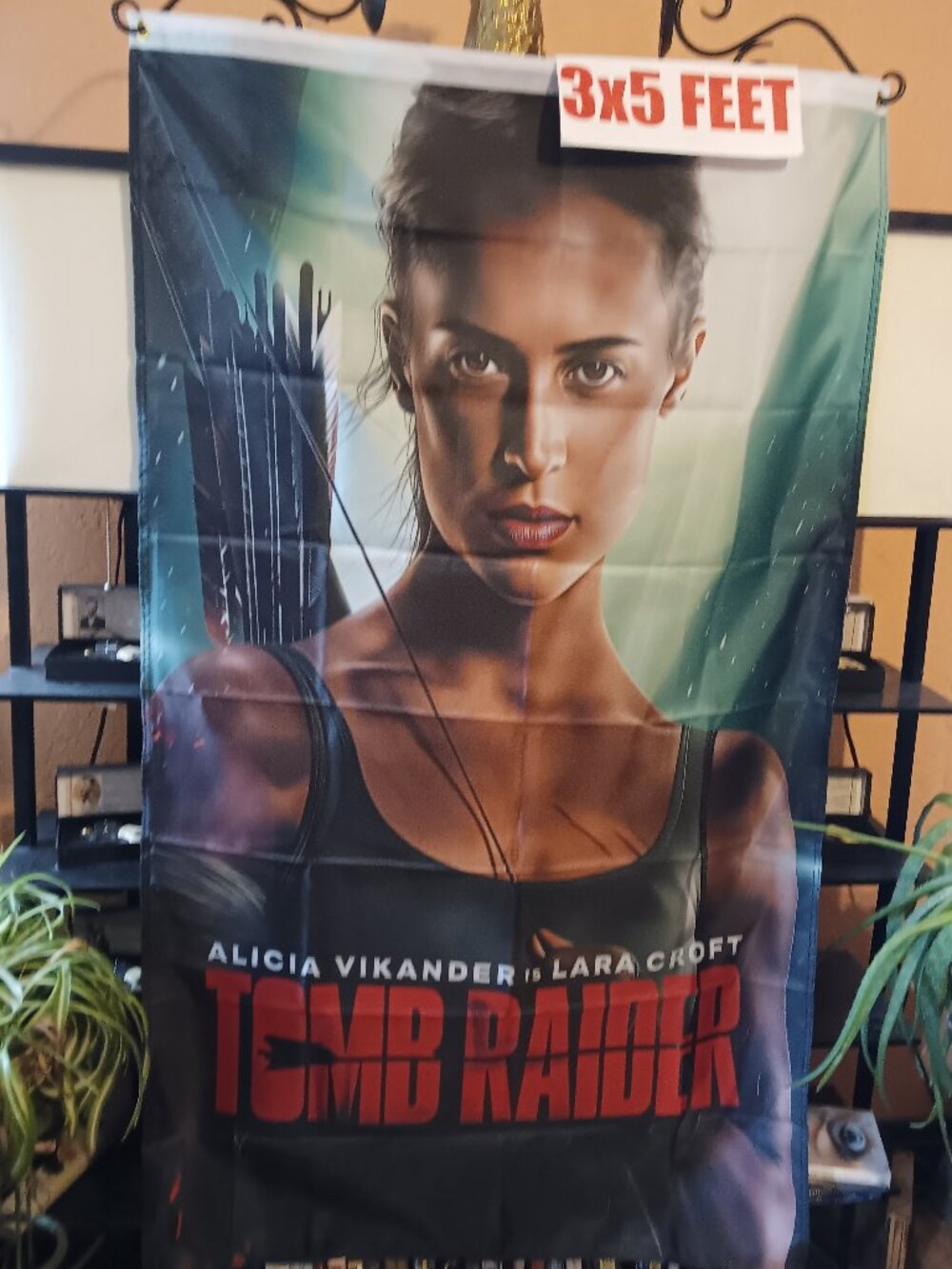 Tomb Raider Alicia Vikander 3X5 Feet Flag Banners